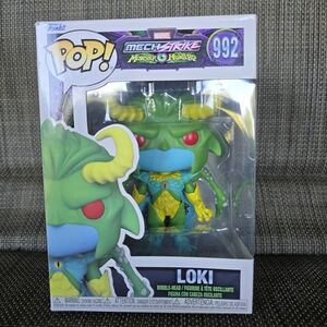 Funko Pop Marvel Mech Strike Monster Hunters Loki Figure
